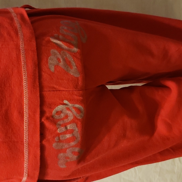 2 piece liezure oufit with bling bling on it barely worn - Picture 5 of 16